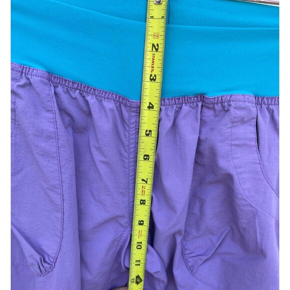 Zumba Womens Craveworthy Fitness Relaxed Cargo Pants Purple Sz M - Picture 9 of 16